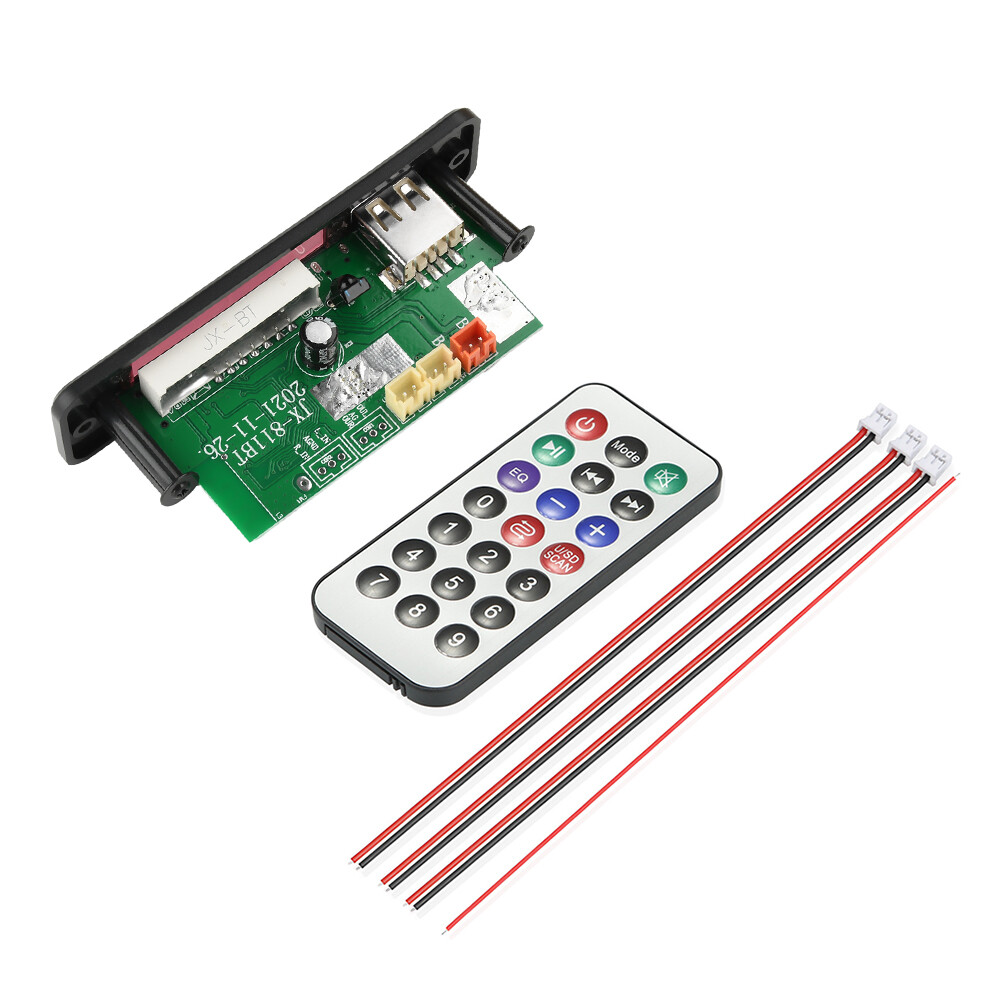 2*20W Amplifier Stereo DIY MP3 Decoder Board Bluetooth 5.0 Car FM Radio Module