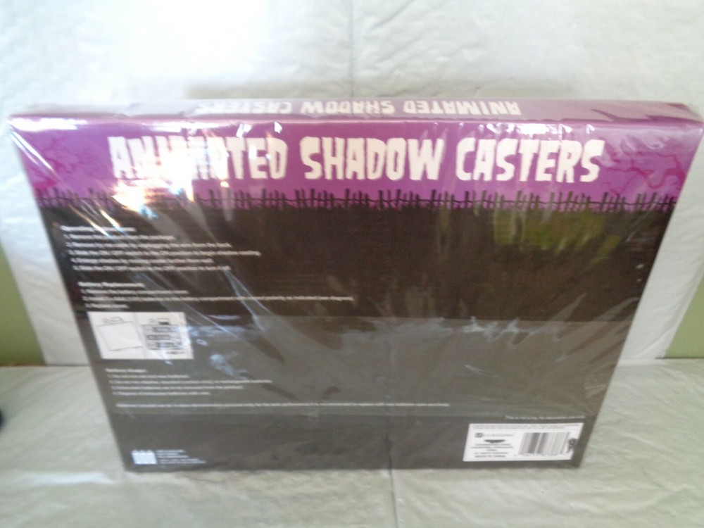 Animated Shadow Casters - Halloween Witch - Ghost - New