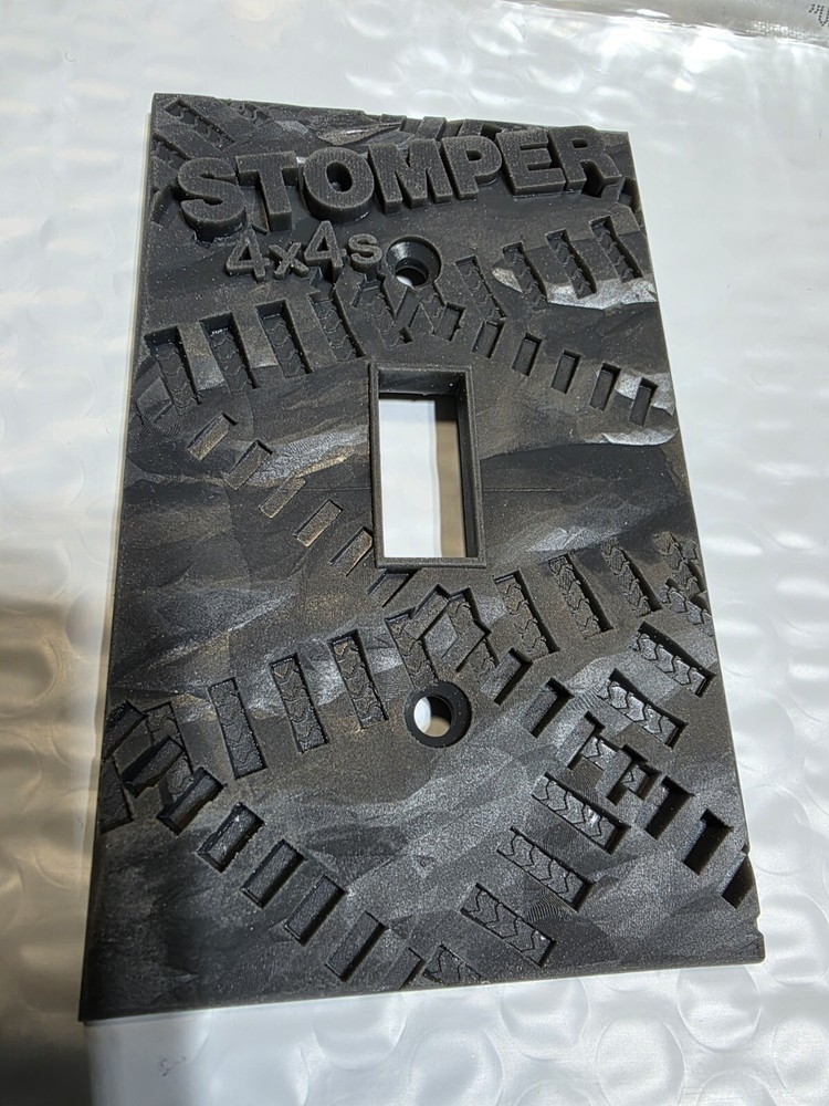 Schaper Stomper custom resin 3d printed Wall Light Switch Cover
