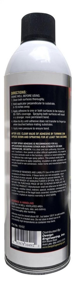Design Engineering Spray Adhesive Universal 10492