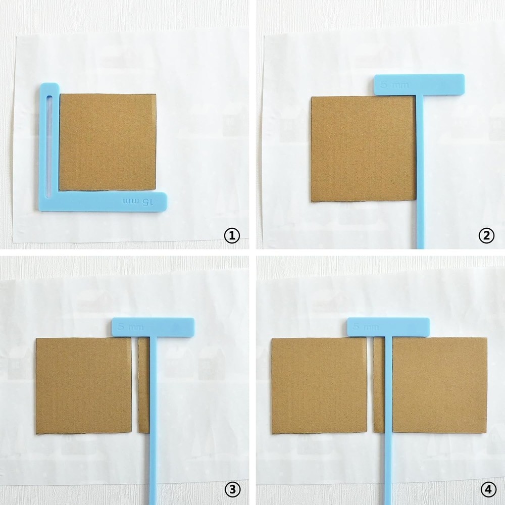 Versatile 6Pcs Scrapbooking Tool Set - Ideal for Creative Journal Projects