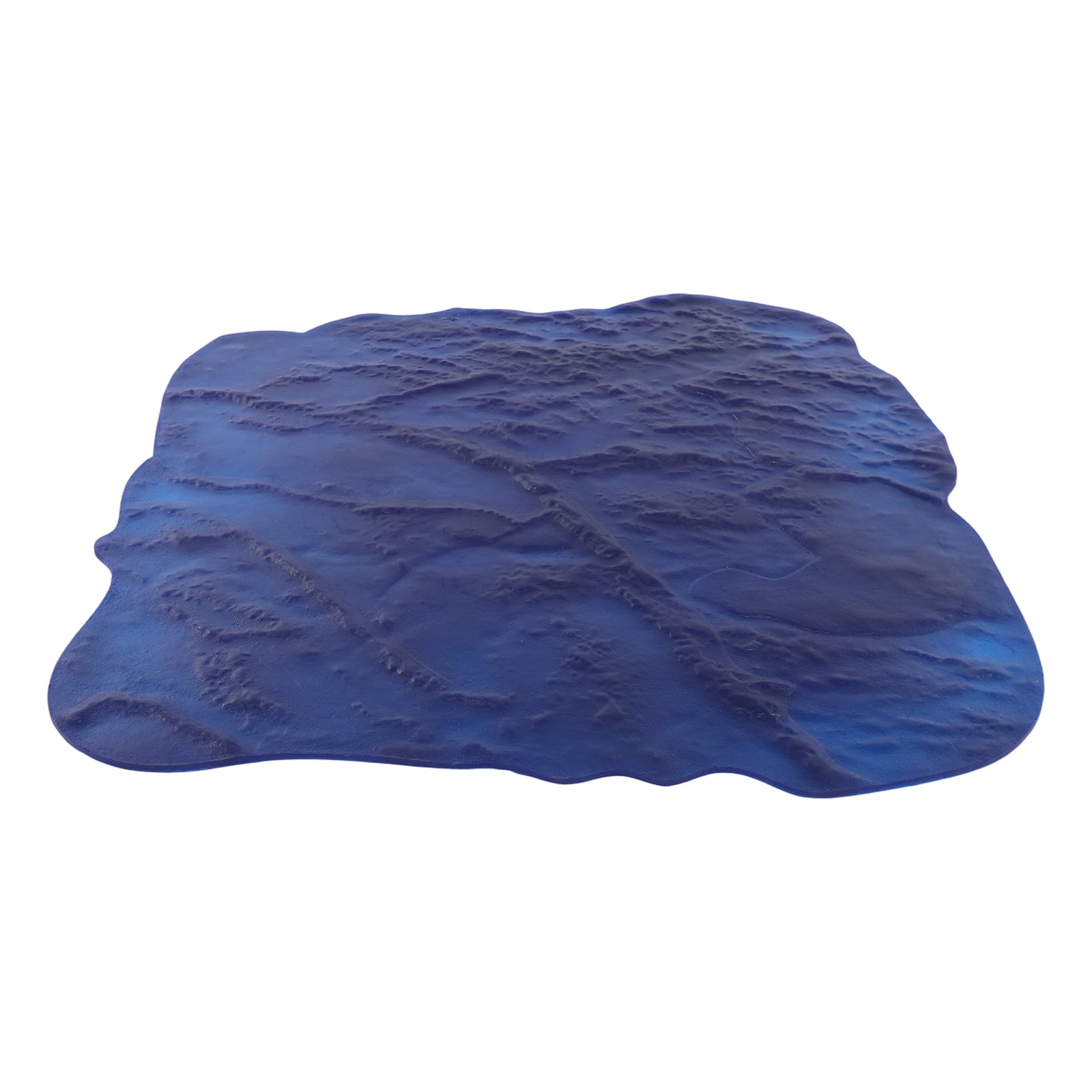 36" X 36" Slate Stone Texture Decorative Concrete Cement Stamps Mats Blue