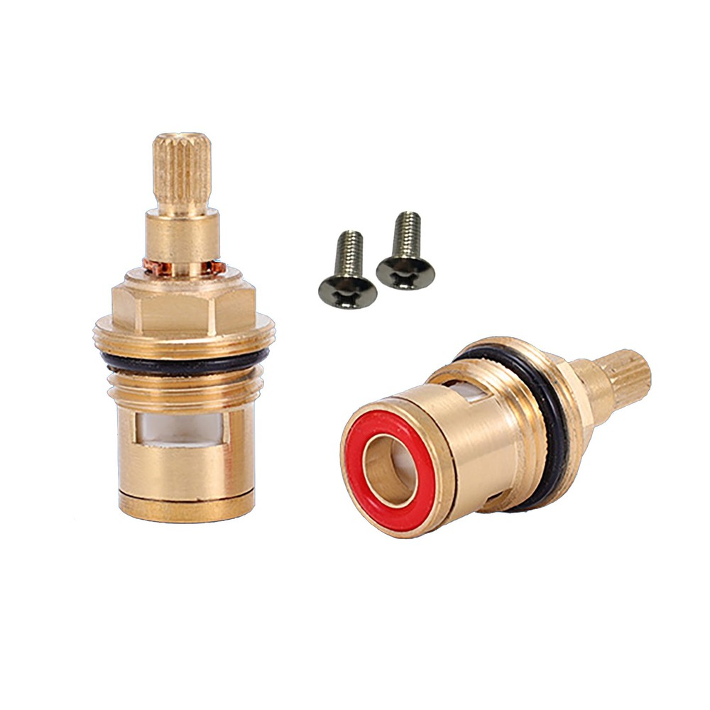 2Pcs Replacement Tap Cartridge Valve Kitchen Basin G 1/2 thread
