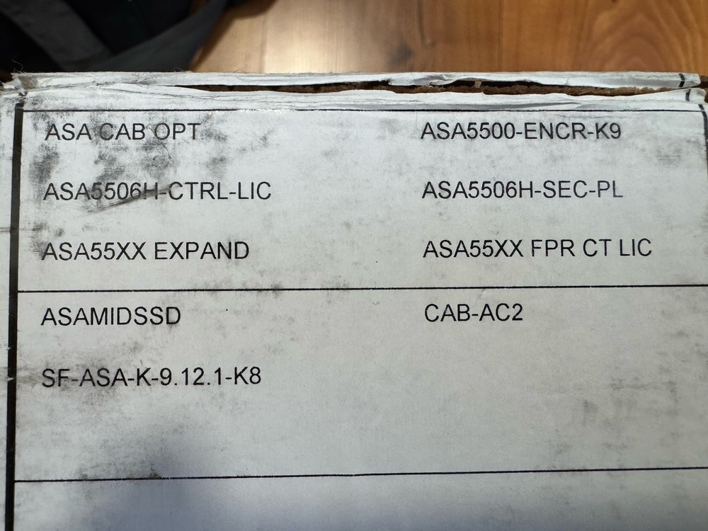 CISCO ASA 5506H-X SEC PLUS BUNDLE