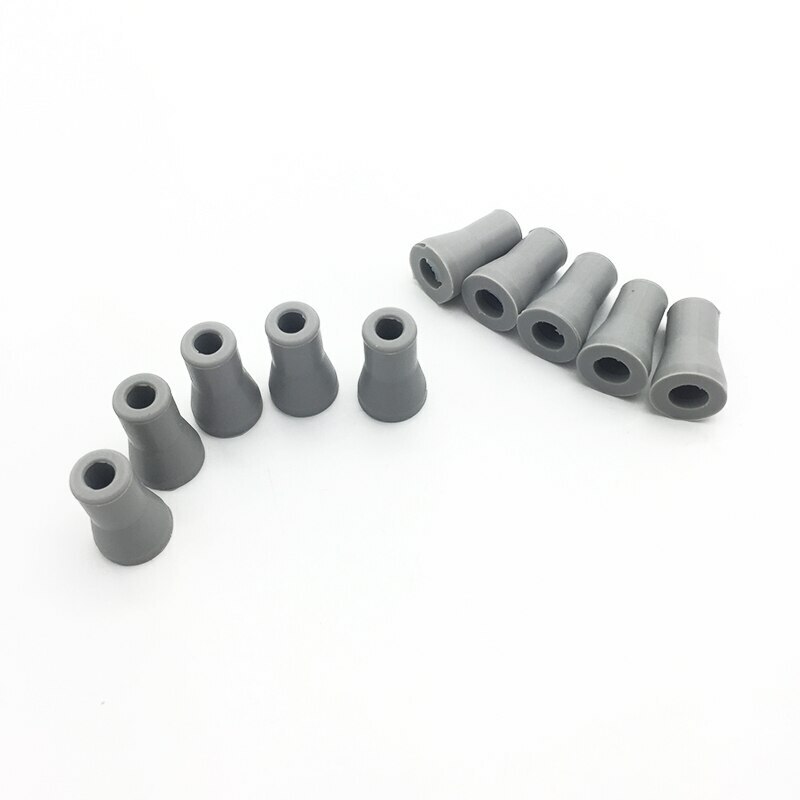 Dental Saliva Ejector Weak Suction Rubber Snap Tip Adapter Replacement 10 PCS