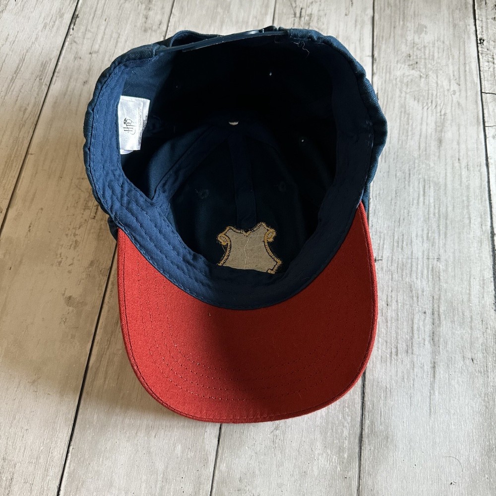 PREOWNED HARRY POTTER HUFFLEPUFF HAT RED BLUE ONE SIZE