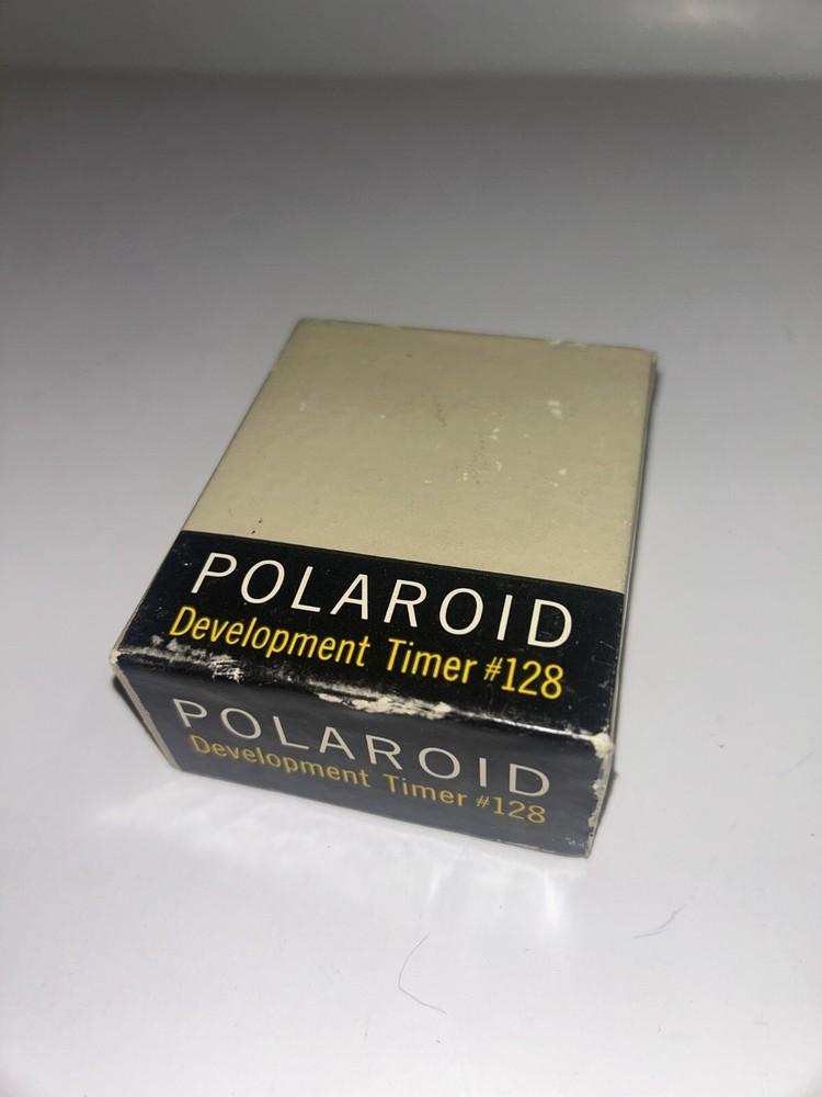 Vintage Polaroid Development timer #128 Original Packaging