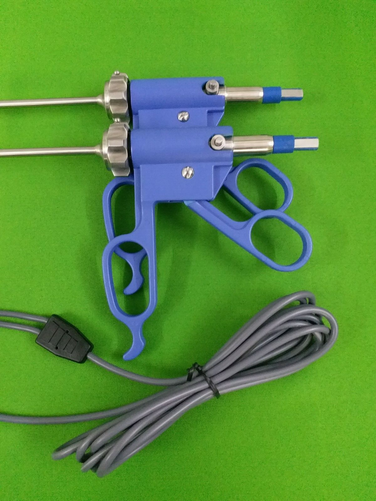 2 PC Bissinger Bipolar Forceps 5mmx330mm With Cable Laparoscopic instruments