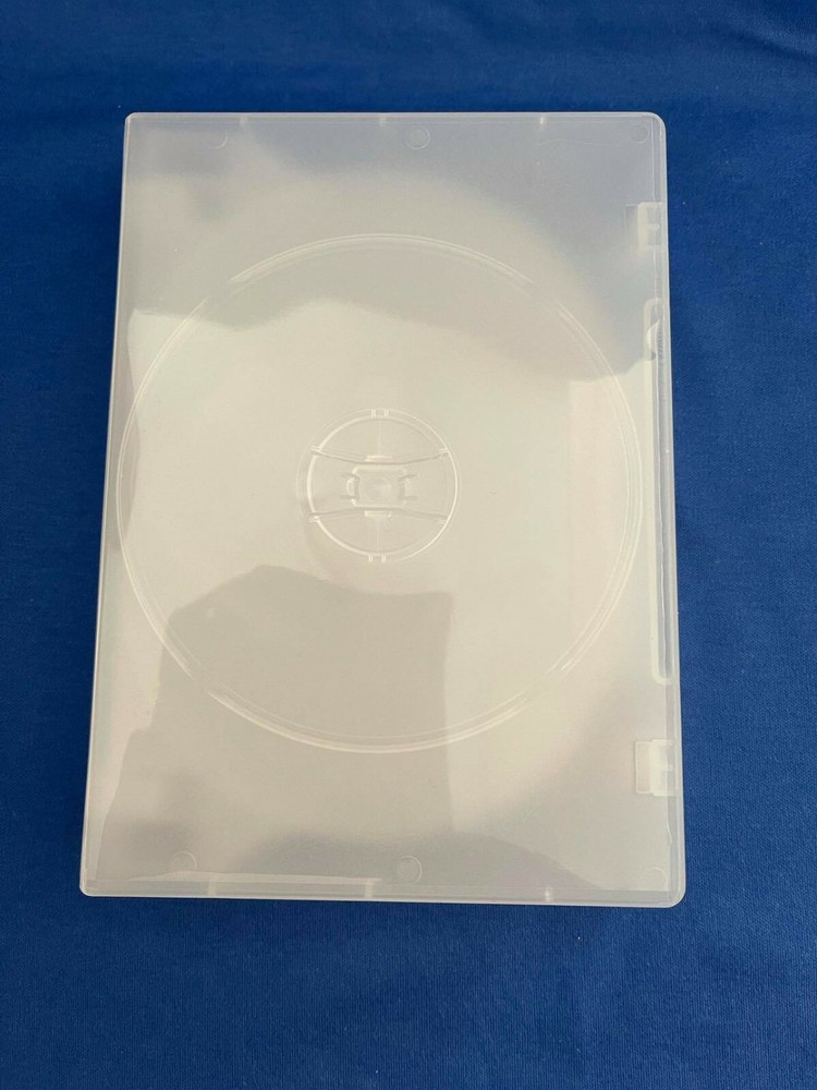 DVD CASE 9 DISC - FROSTED - 38MM FATBOX - QUANTITY 4 ONLY
