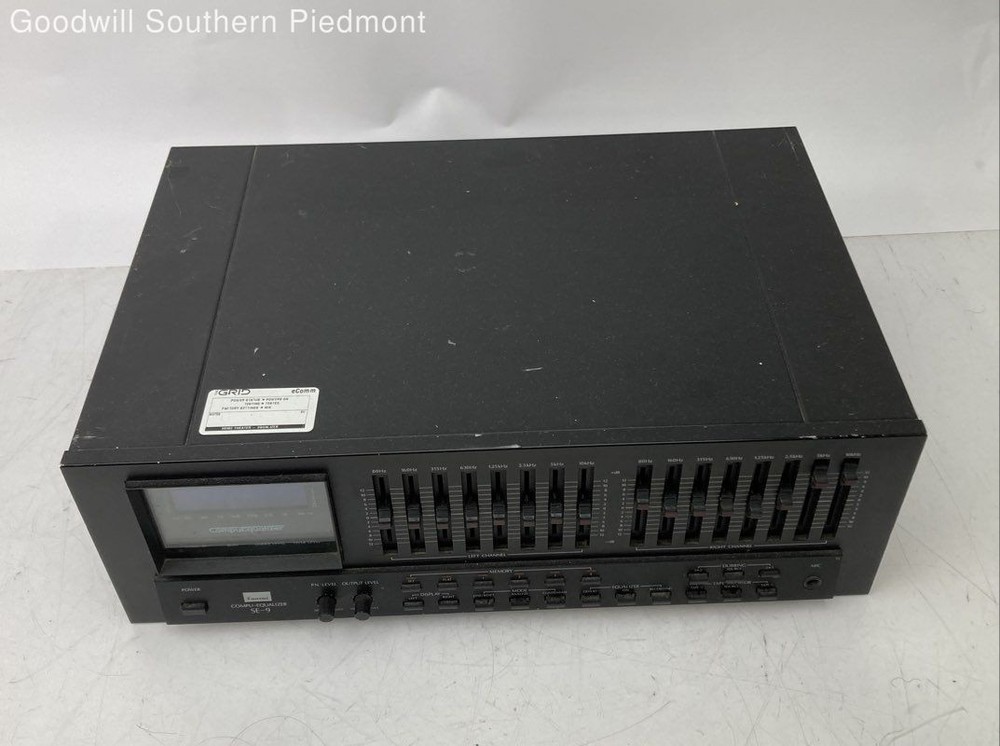 Sansui SE-9 Graphic Equalizer - Tested