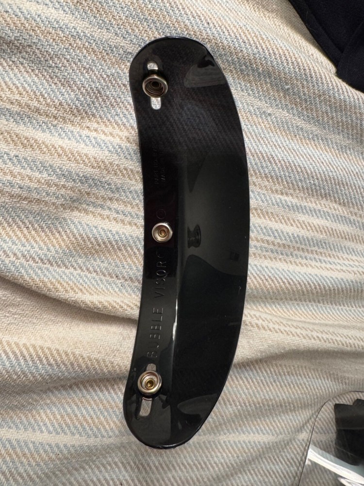 Police Motorcycle visor attachment