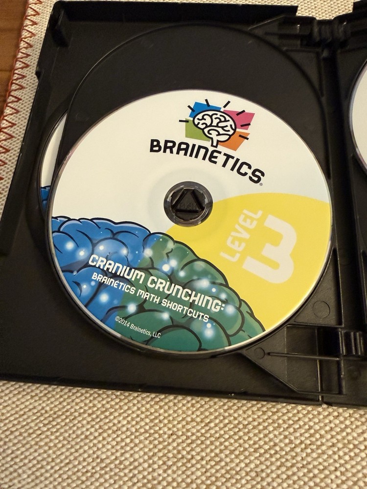 Brainetics The Breakthrough Math and Memory System 7 DVD Enhanced Program Set