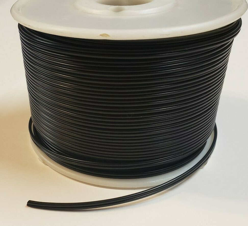 10 ft. Black 22/2 Thin Special Purpose Lamp Cord Parallel 2 wire 46622JB