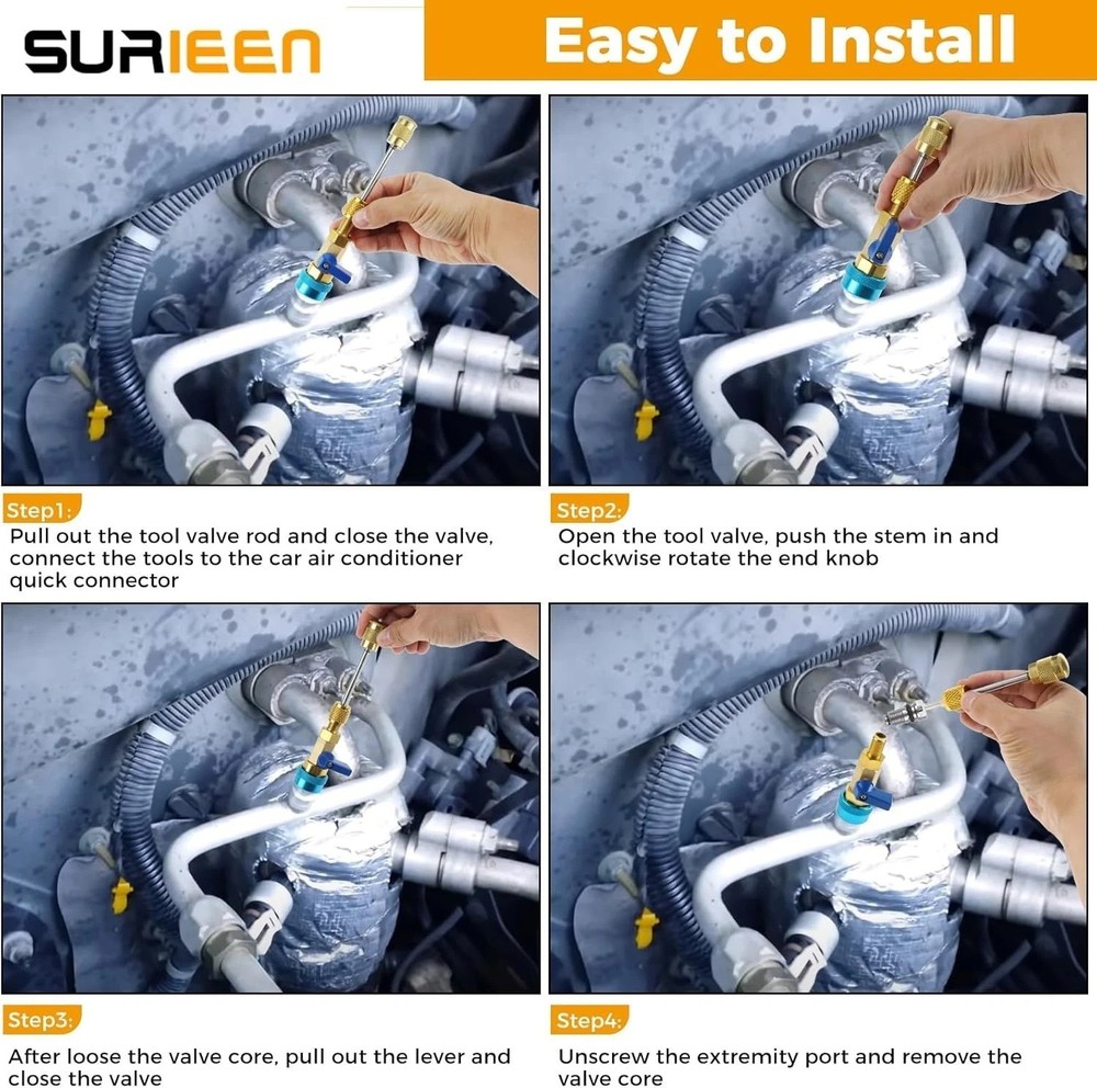 Adjustable Valve Core Removal Set