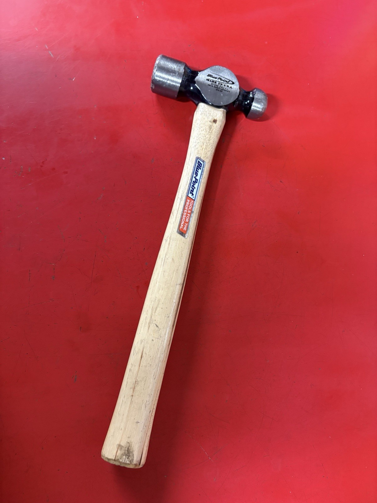 Blue Point 24 oz Ounce Ball Peen Hammer BP24B USA little use