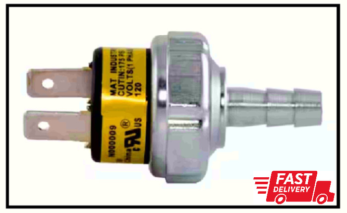 Replacement Pressure Switch 175-225 Psi Operating Range for Husky Compressor