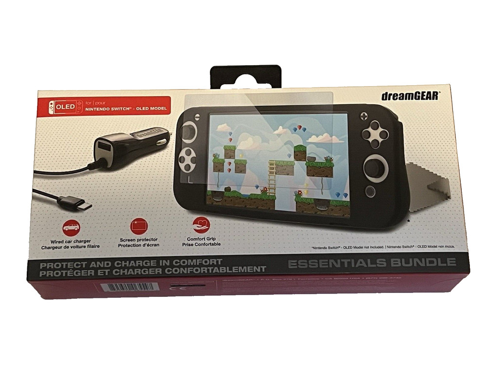 Nintendo switch OLED Model DreamGear Essentials Bundle, ONLY!!