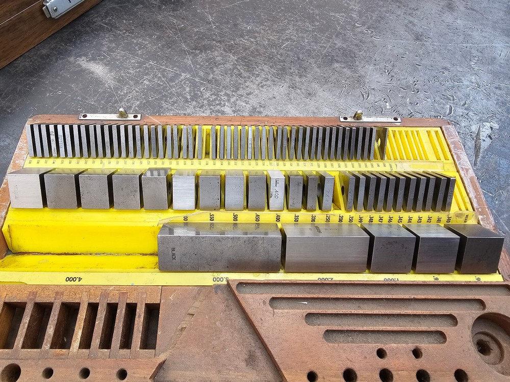 DoAll Gage Blocks Calibrated 2020. Some missing/replacements.
