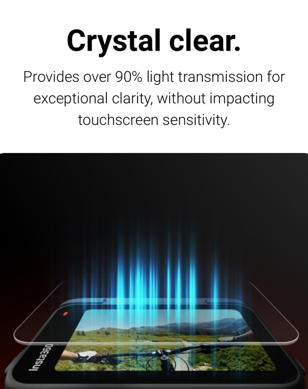 Original Insta360 Ace Pro 2/Pro/Ace Screen Protector - Scratch-Resistant