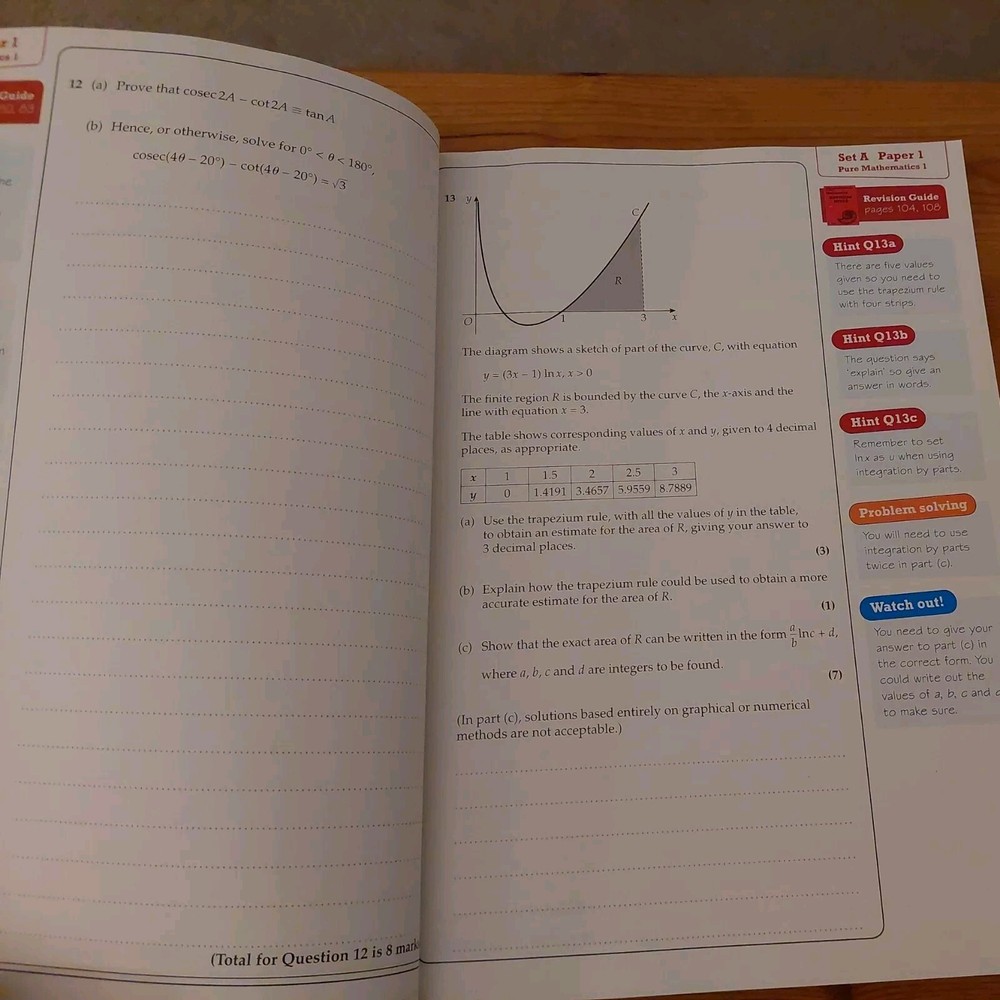 A Level Maths Practice Papers Plus+