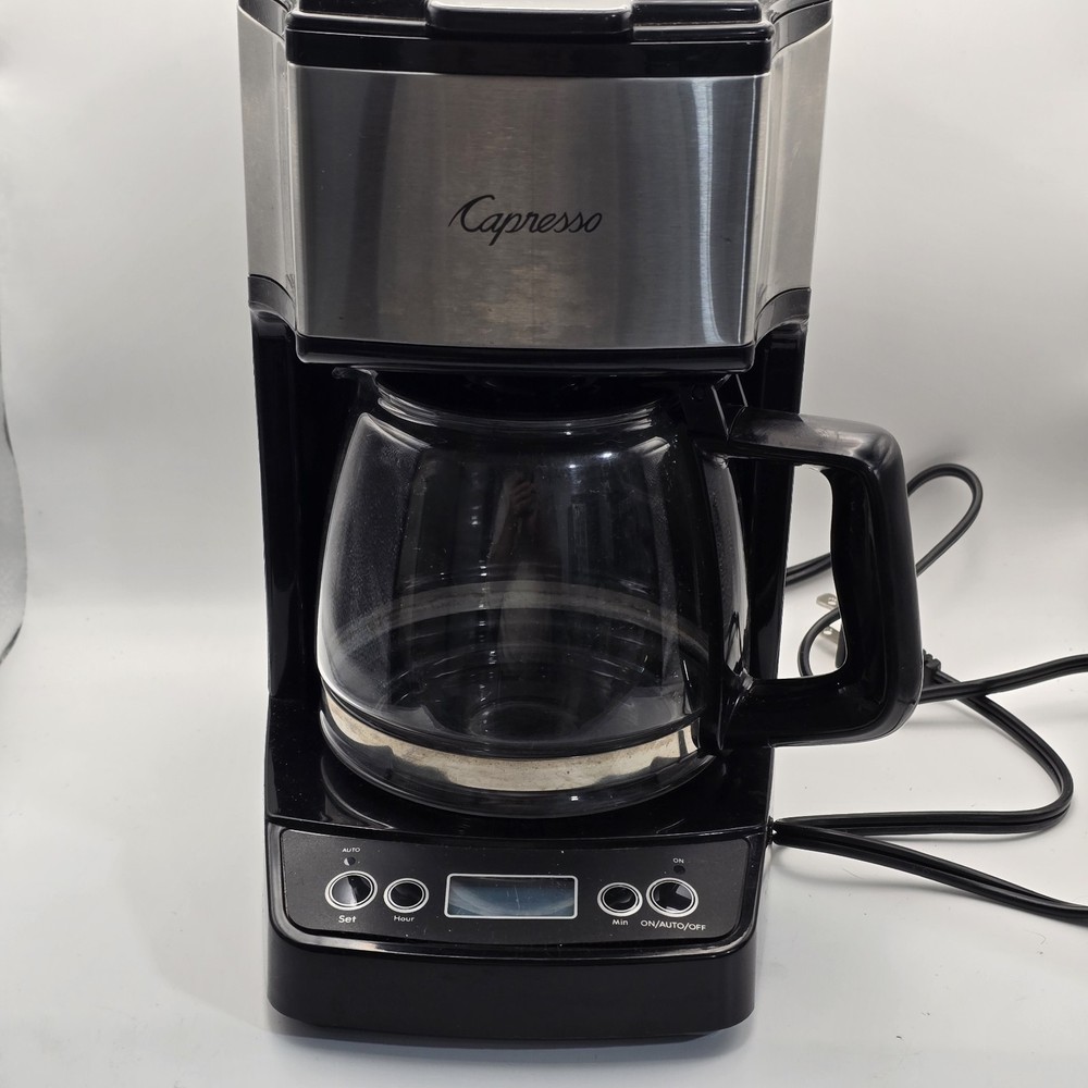Capresso 5-Cup Mini Drip Coffee Maker Black Compact Countertop Tested