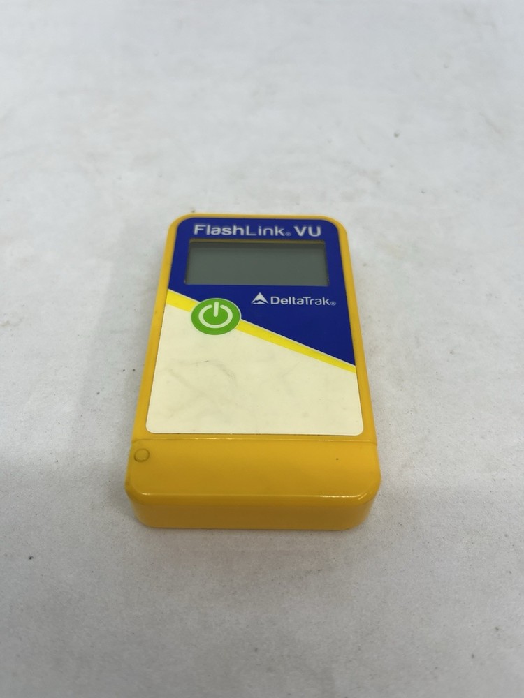 DeltaTrak FlashLink VU In-Transit Temperature Data Logger with LCD