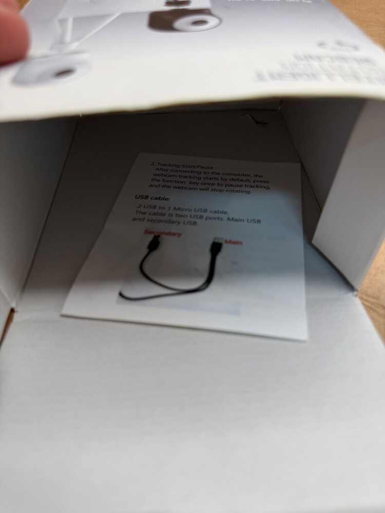 Intelligent rotation webcam T5