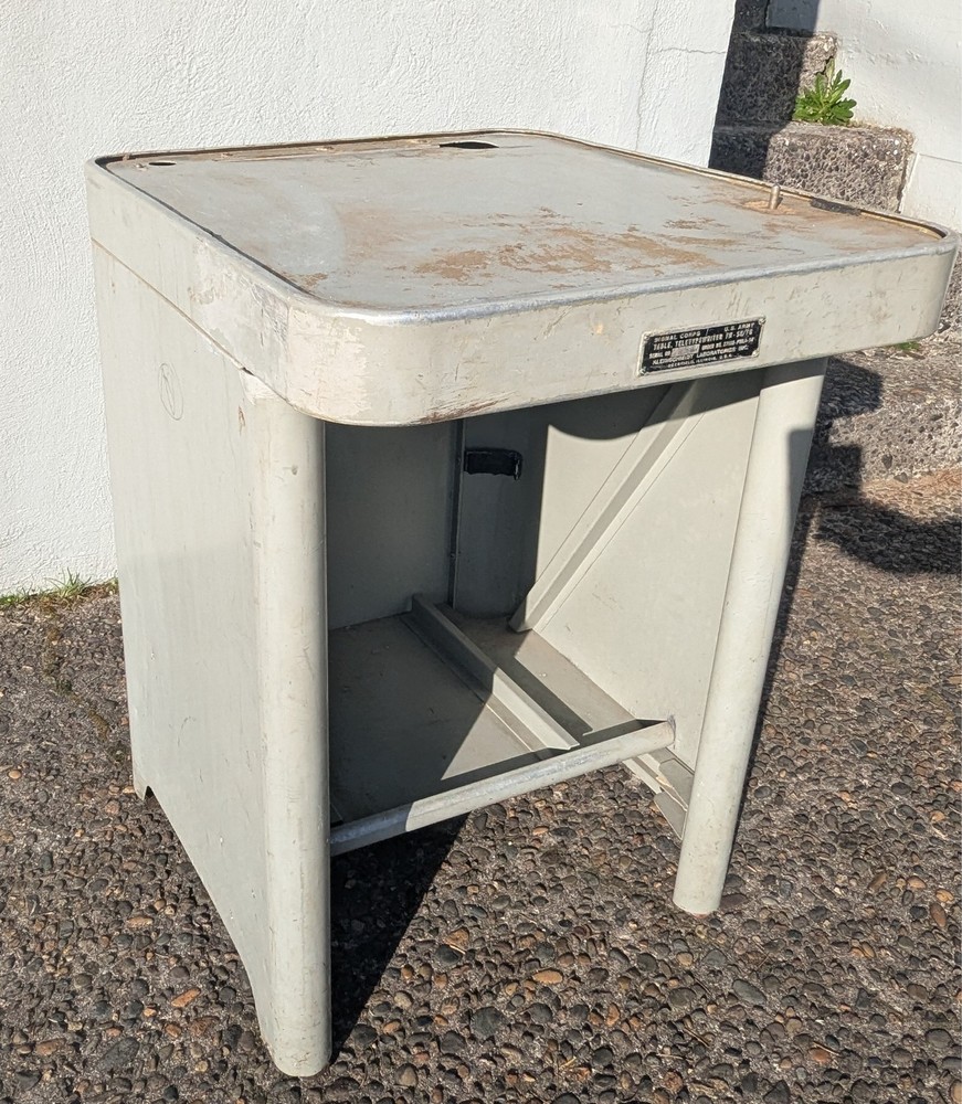 Kleinschmidt Lab Teletypewriter Table Stand