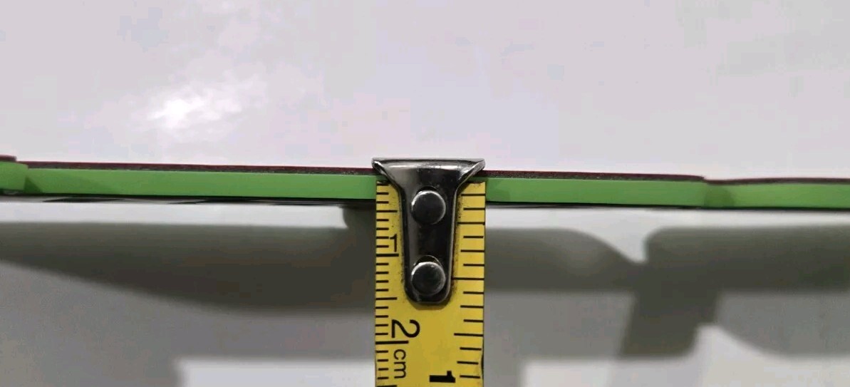 2PK SNAP ON TOOL BOX LOGO EMBLEM MATTE Green Plastic Badge Decal 8" + 2 Pry Bars