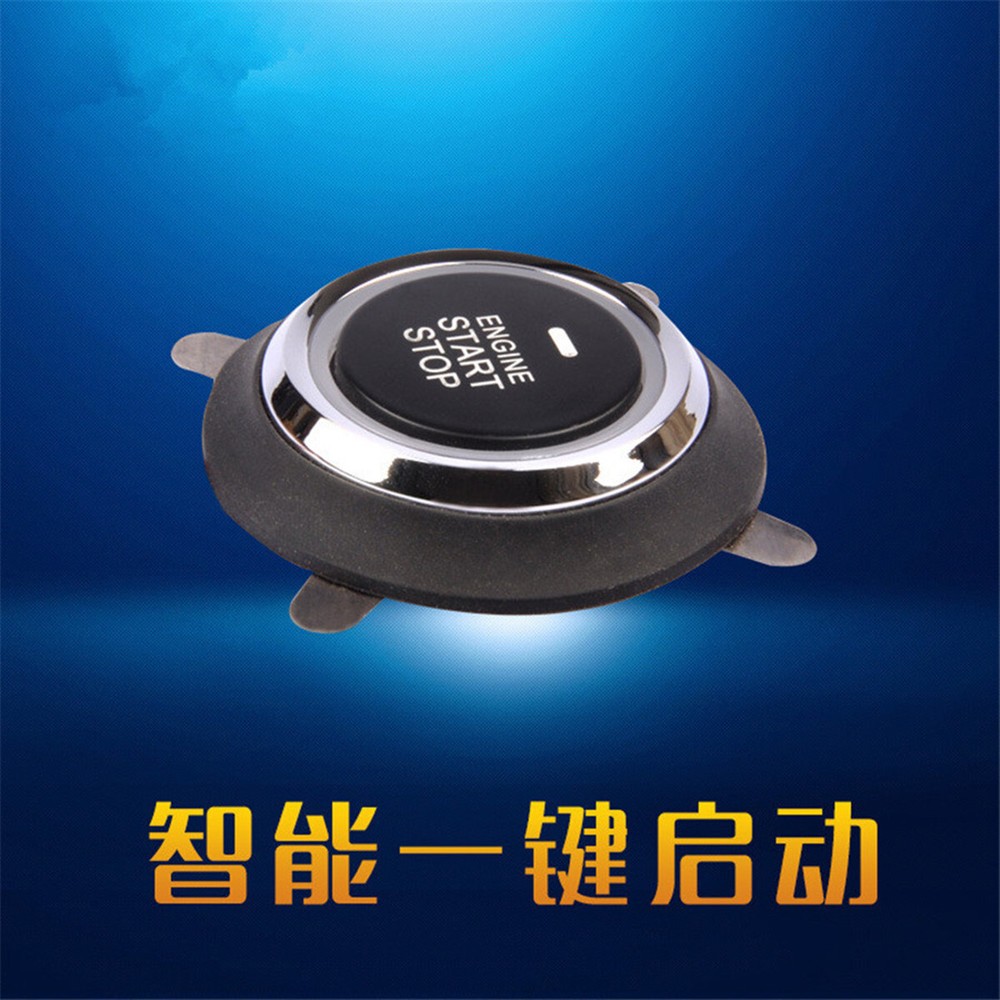 Car Keyless Entry Engine Start Push Button Switch Ignition Starter Kit Universal