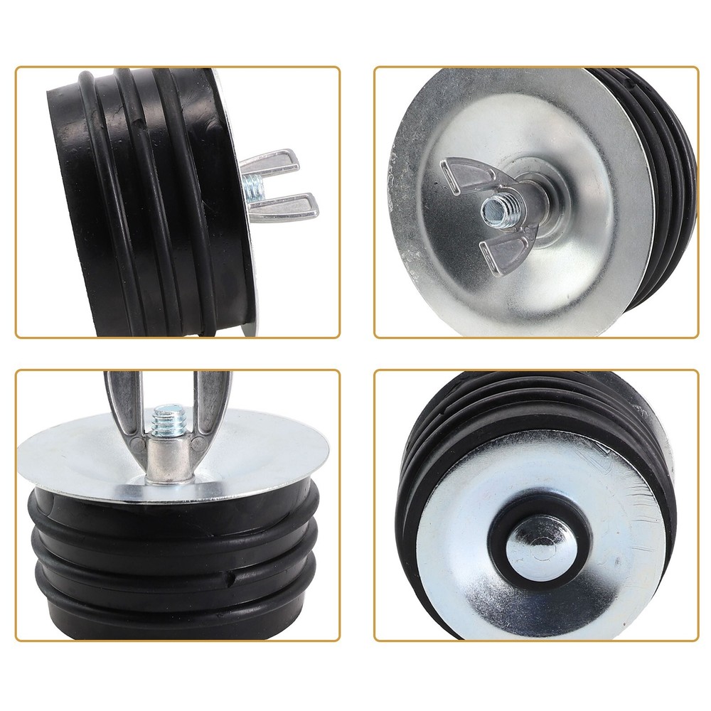 Mechanical Test Plug Sewer Cleanout Cap Practical Expansion Pipe Plug