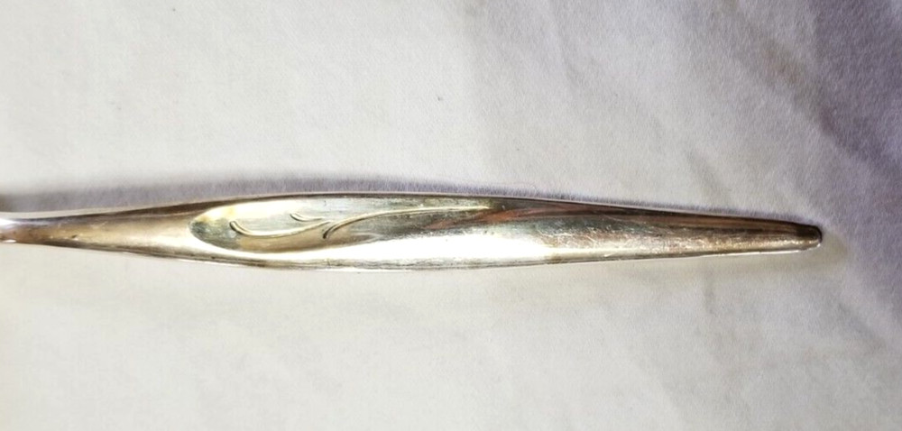 Oneida Community Flight Pattern Silver Plate 8 Dinner Table Spoons VTG 1963