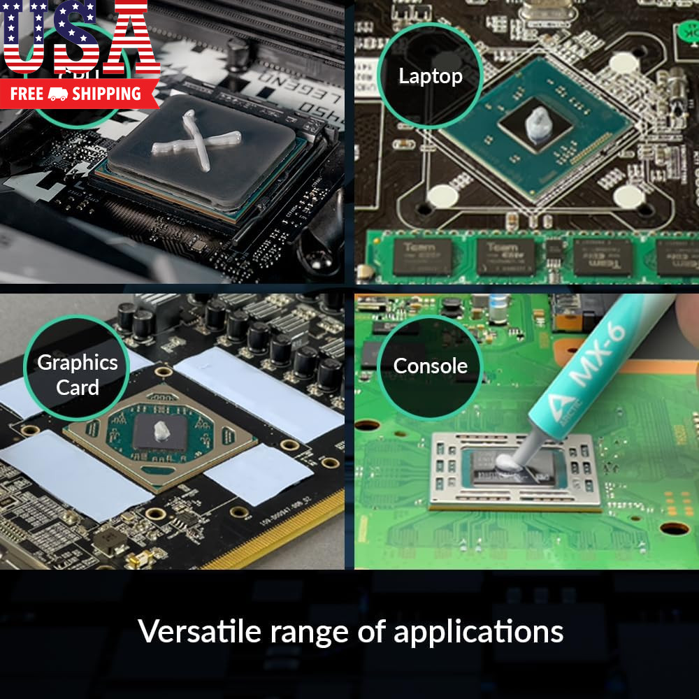 MX-6 (4 G) - Ultimate Performance Thermal Paste for CPU, Consoles, Graphics Card