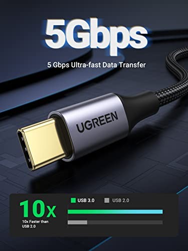 USB to USB C Cable USB C 3.0 Cable 5Gbps Data Transfer Type C Cable Fast 3.3FT