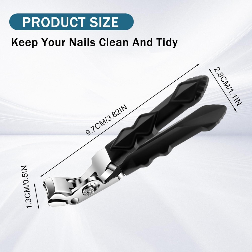 Toe Nail Clipper Professional Extra Large Thick Nails Sharp Heavy Duty Stainless