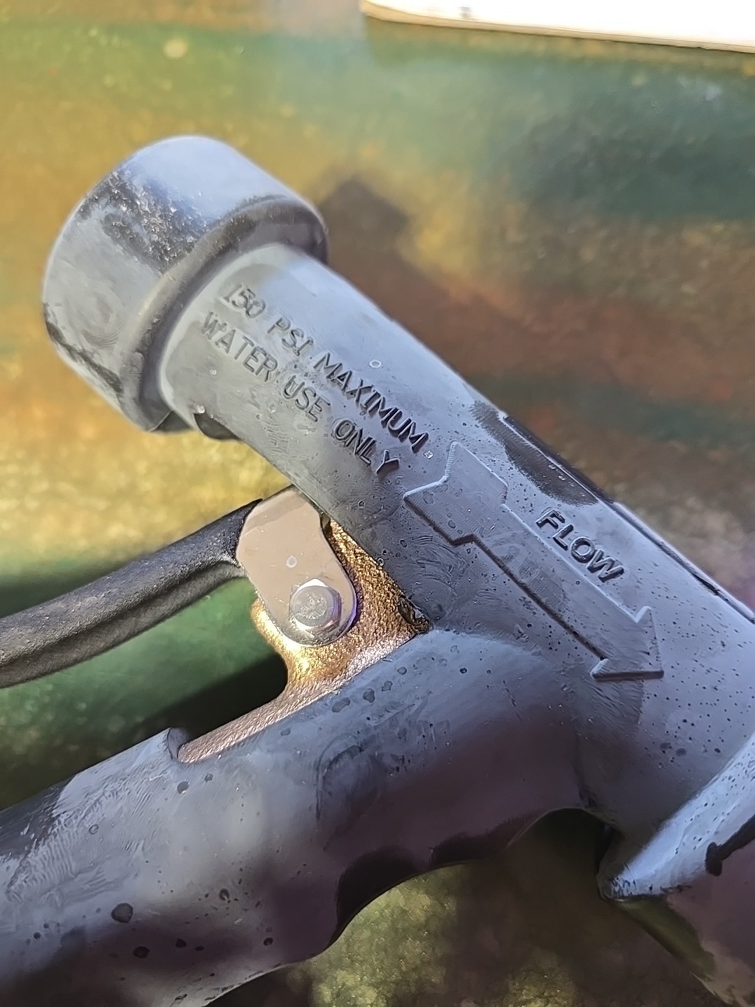 S.W.E S-151 Series Washdown high temperature hose Spray Nozzle & hose Barb.3/4"