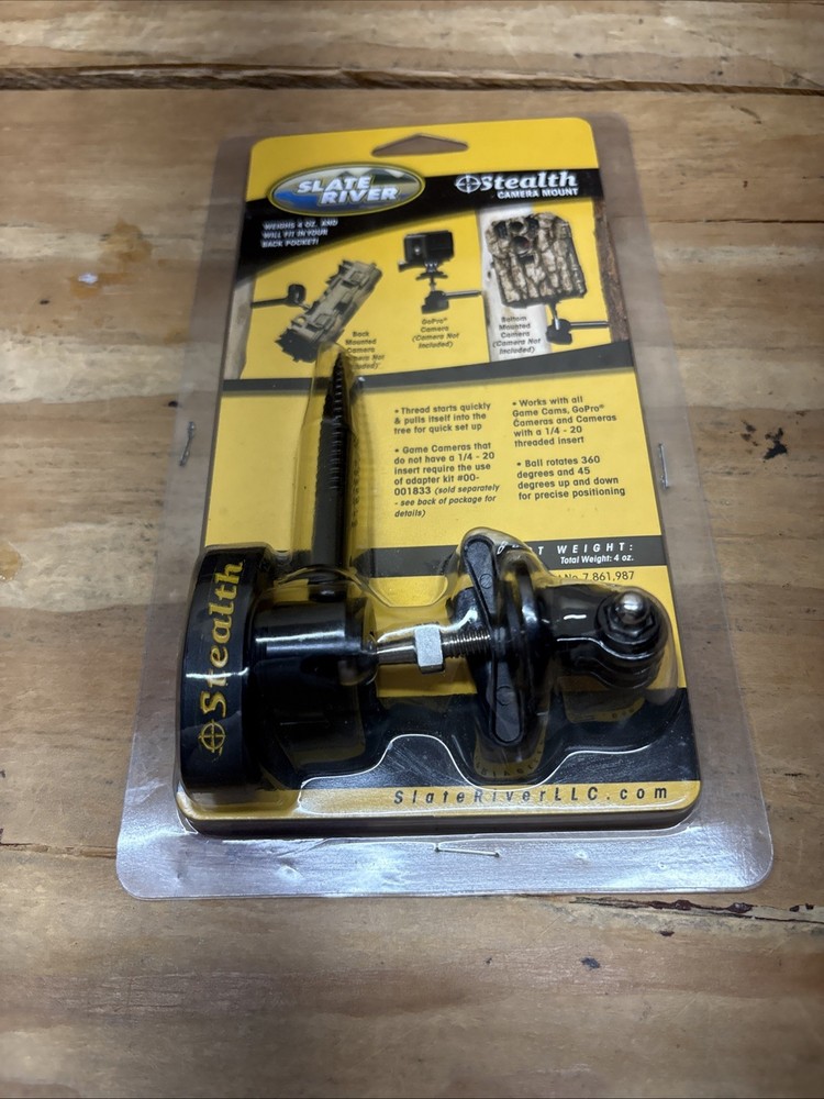 Slate River Stealth Camera Mount BRAND NEW