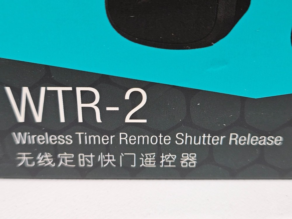 READ AD Aodelan WTR-2 Wireless Timer Remote Shutter Release - New in Open Box