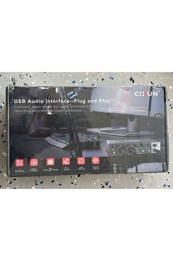 CIXUN USB Audio Interface – Plug & Play Studio Clarity