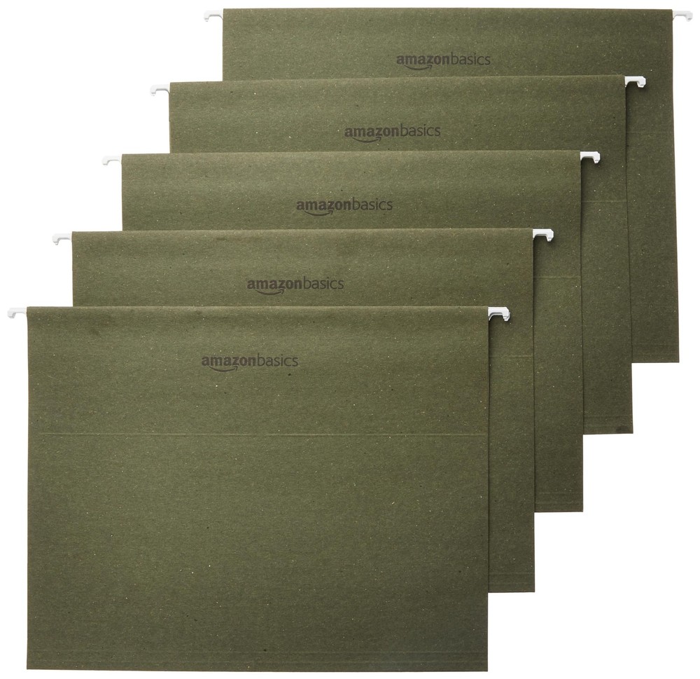 Hanging Organizer File Folders for Efficient Filing Sturdy Adjustable Tabs