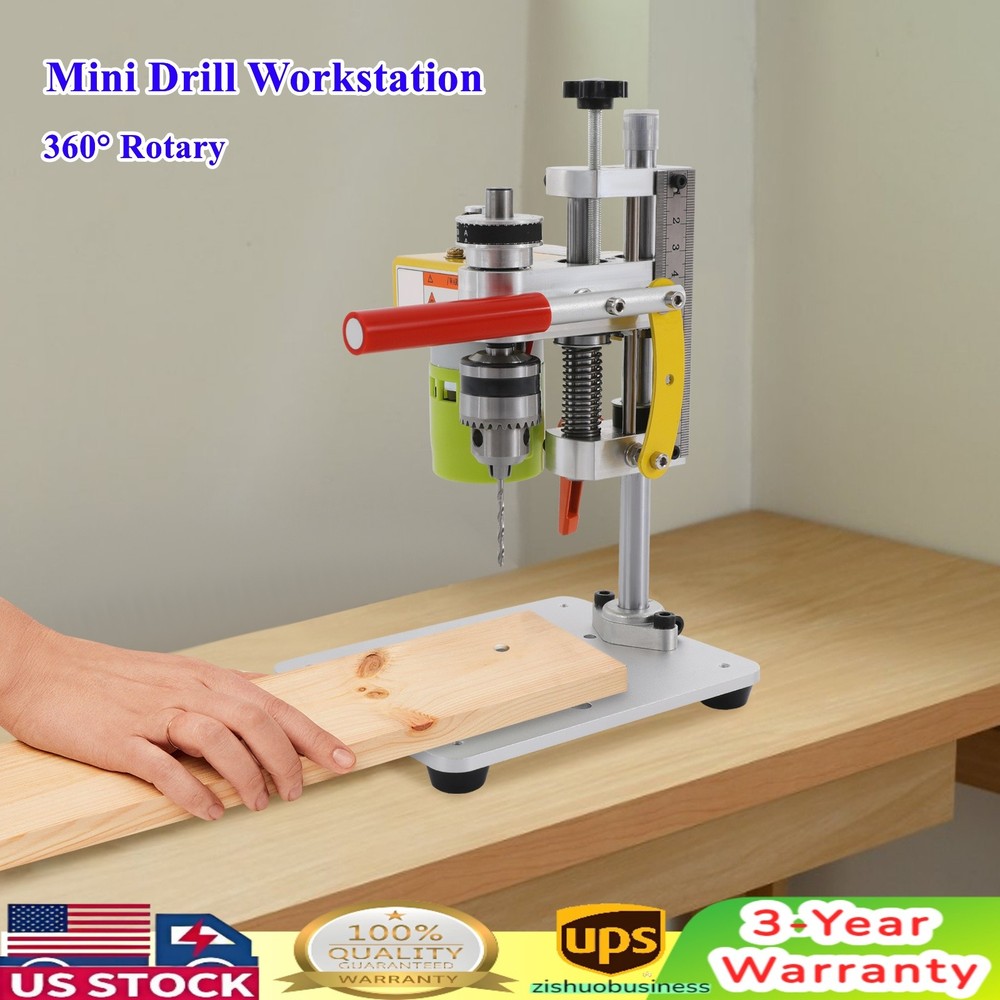Mini Bench Drill Press Precision CNC Table Milling Machine Portable Driller NEW