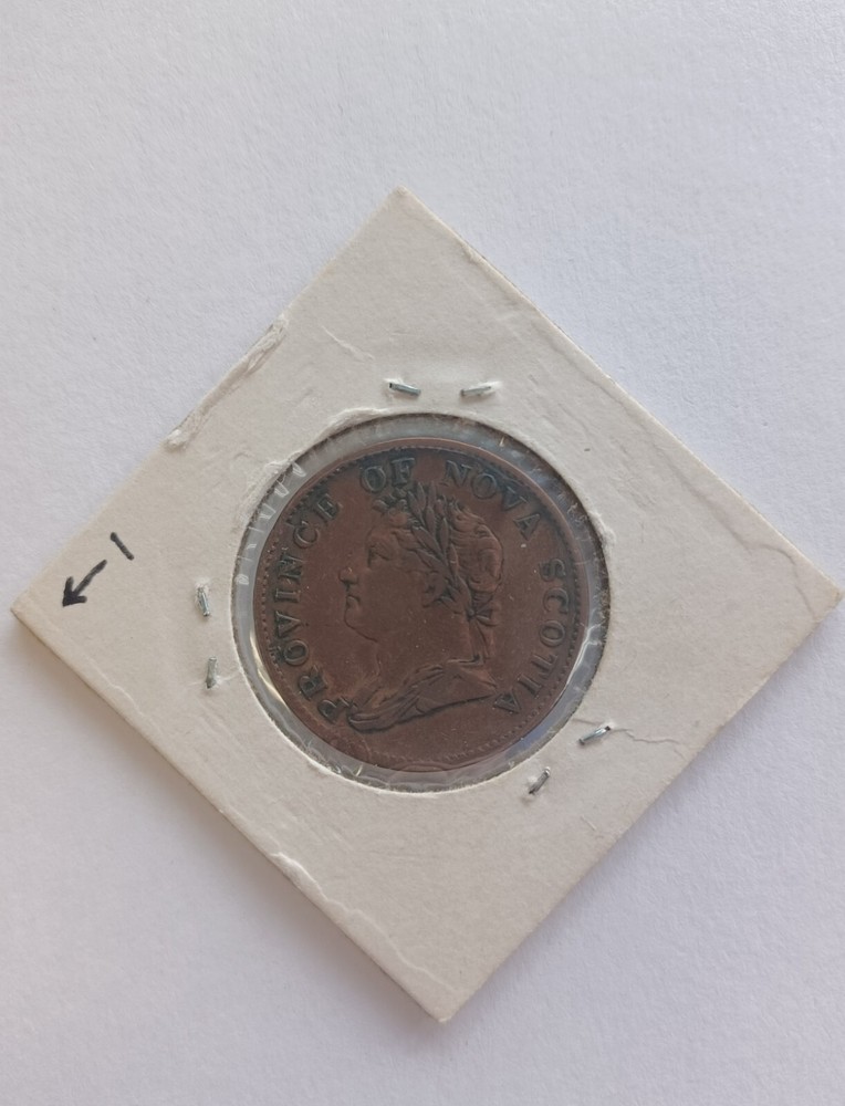 1832 Nova Scotia Half Penny Token