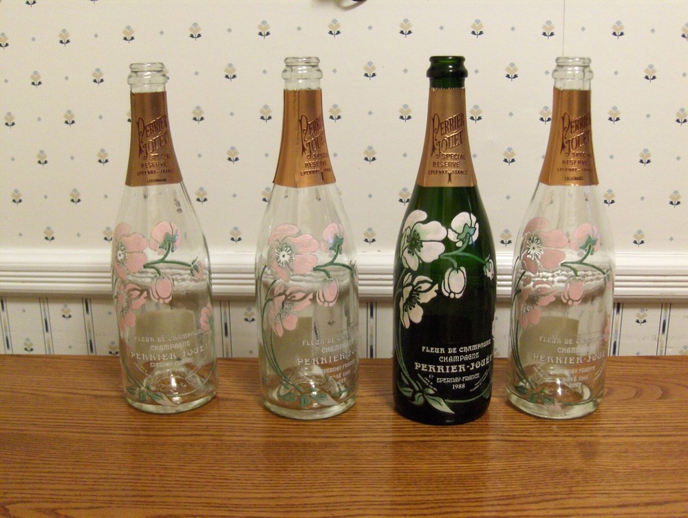 PERRIER JOUET CHAMPAGNE BOTTLES