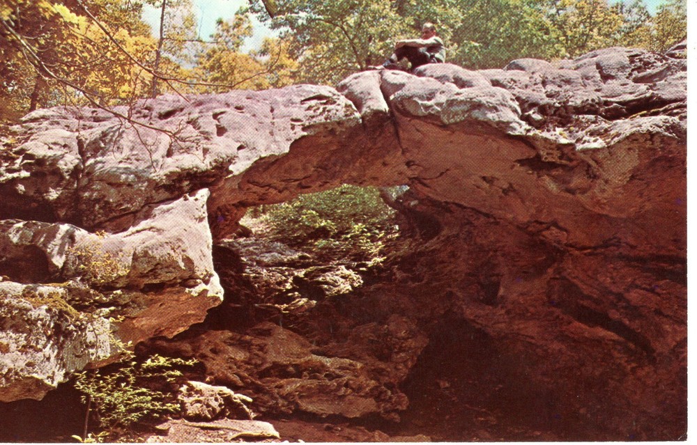 NATURAL BRIDGE, EUREKA SPRINGS, AR - PC4507