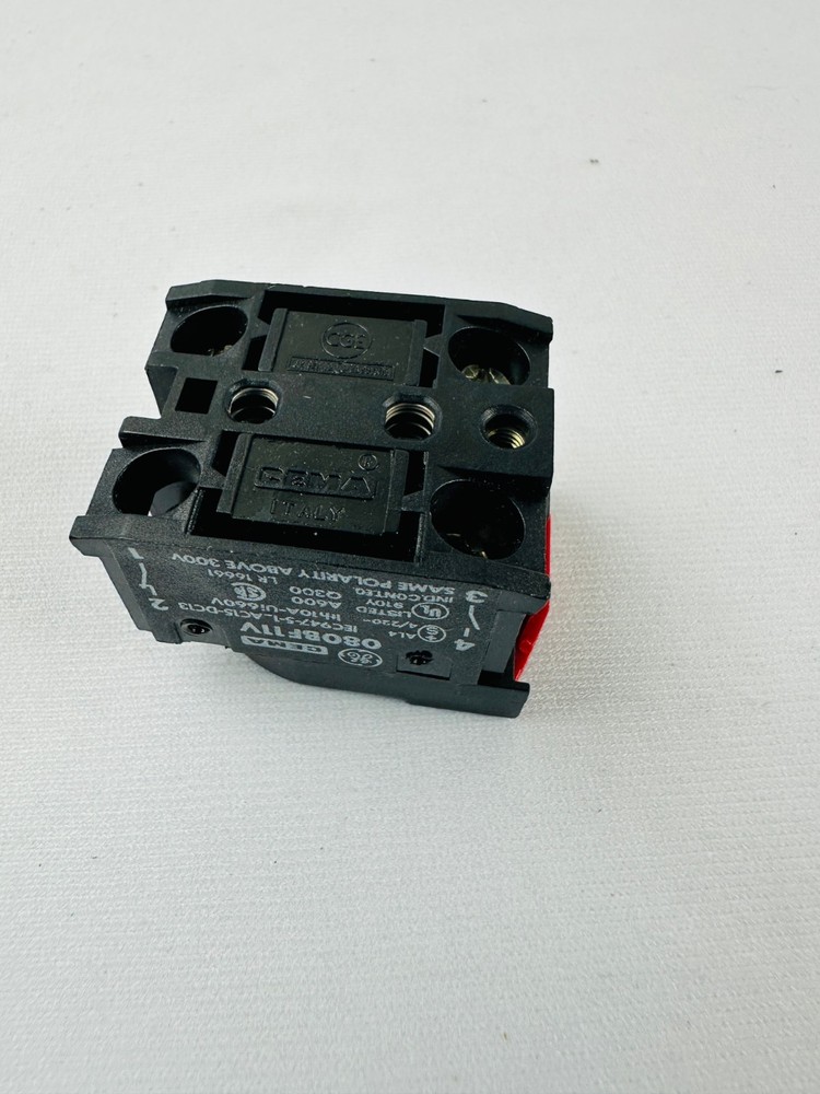 General Electric 080BF11V Contact Block
