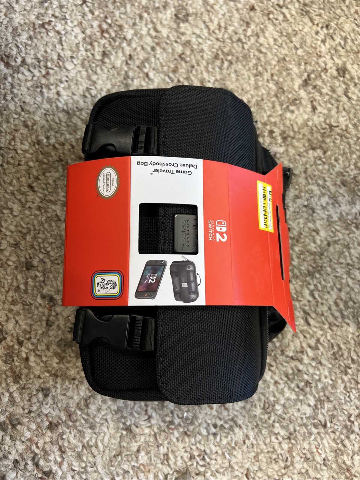 RDS Industries - Nintendo Licensed Game Traveler Deluxe Crossbody Bag Case fo...