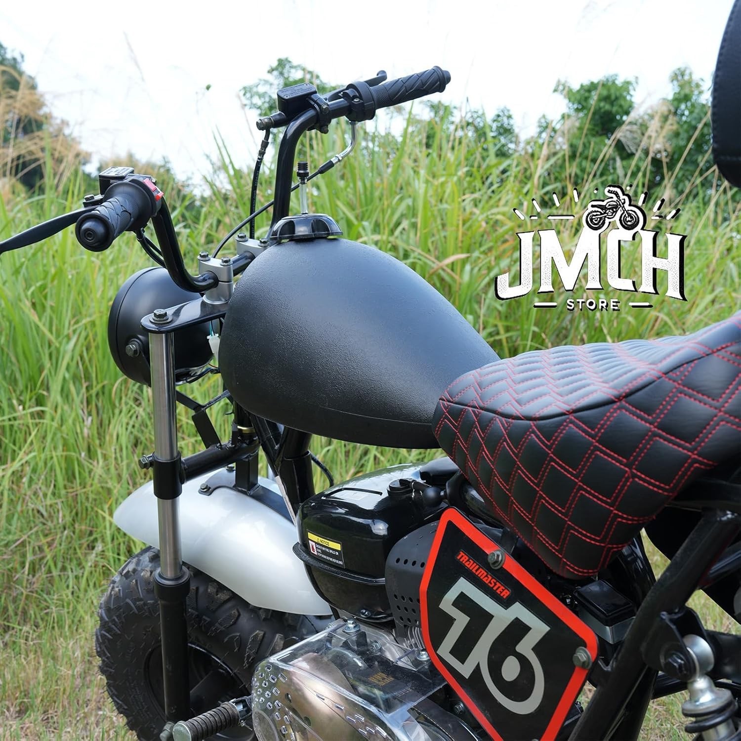 BLK Real Gas Fuel Tank for Baja Tiralmaster Massimo MB200 Mini Baja Heat Warrior