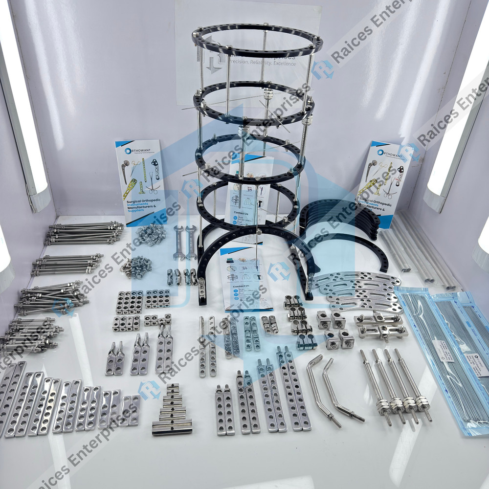 Ilizarov External Fixation System Complete Set (Rings Size 180mm)