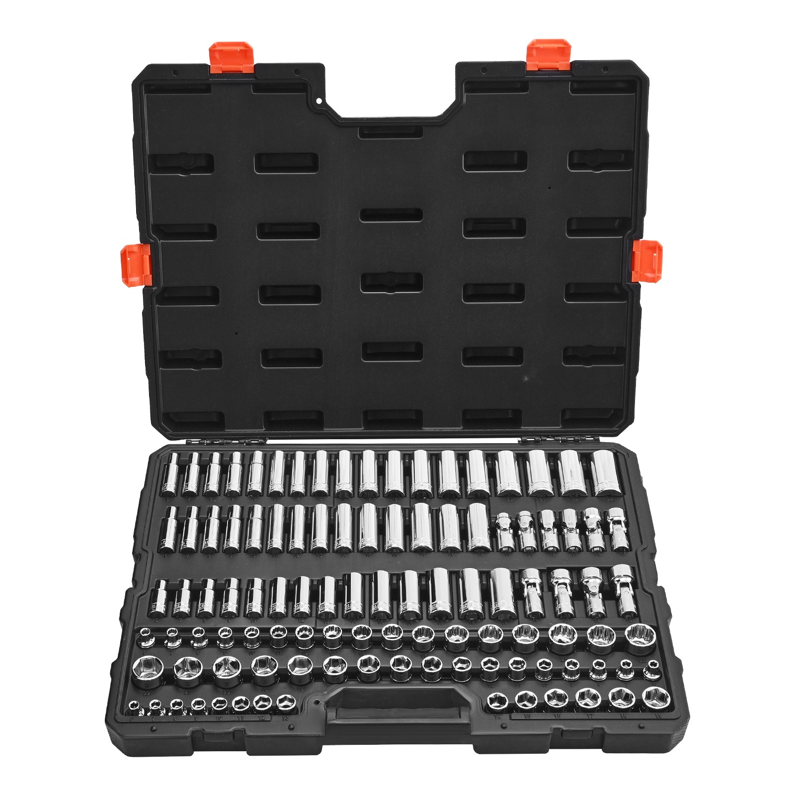 VEVOR Socket Set Socket Tool Set 104 Pieces 3/8 inch Drive Automotive Repair