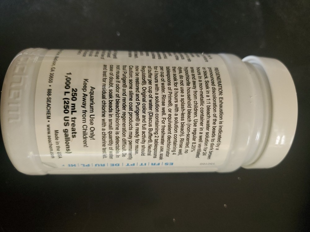 Puriogen premium synthetic filter resin